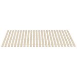 vidaXL Lattes de rechange pour sommier avec 48 lattes 2 pièces 80 x 200 cm