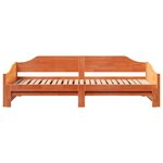 vidaXL Lit de jour et lit gigogne sans matelas 80x200 cm bois massif