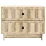 vidaXL Cabinet de chevet avec tiroir Chêne Sonoma 62 x 34 5 x 47 5 cm