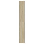 vidaXL Armoire à chaussures chêne sonoma 60x21x163 5cm bois ingénierie