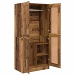 vidaXL Armoire Bois ancien 82.5 x 51.5 x 180 cm Bois d'ingénierie