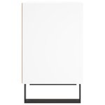 vidaXL Tables de chevet 2 Pièces blanc 40x30x50 cm bois d'ingénierie