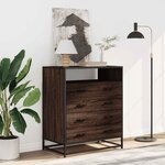vidaXL Commode chêne marron 70x41x83 5 cm bois d'ingénierie