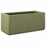 vidaXL Boîte de fleurs de jardin Vert 80 x 36 x 35 cm PP