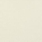 vidaXL Écran de balcon crème 120x800 cm 100  polyester oxford