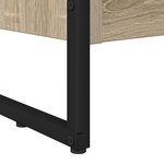 vidaXL Bibliothèque Sonoma 80 x 30 x 155 cm Bois d'ingénierie