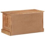 vidaXL Banc de rangement de chaussures 85x40x45cm Bois d'acacia massif