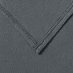 vidaXL Jeté Gris foncé 270 x 240 cm Toison