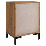 vidaXL Tables de chevet 2 Pièces 40x30x55 cm Bois de pin massif