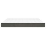 vidaXL Matelas de lit à ressorts ensachés 160x210x20 cm velours