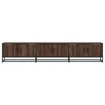 vidaXL Meuble TV chêne marron 210x35x41 cm bois d'ingénierie