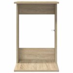 vidaXL Table d'appoint Chêne Sonoma 40 x 38 x 62 5 cm