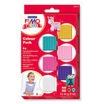 Pâte Fimo Kids Kit 6 couleurs fille 8032.02