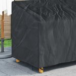 vidaXL Housse de banc de jardin 205 x 85 x 65 / 94 cm Tissu Oxford 210D