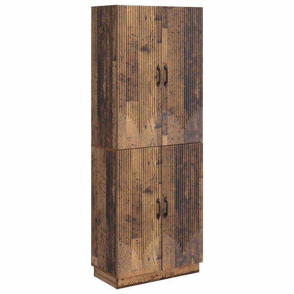 vidaXL Ensemble de Meubles 2 Pièces Bois ancien Bois d'ingénierie