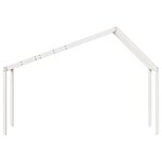vidaXL Toit de lit pour enfants 203x80 5x142 cm bois de pin massif