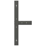 vidaXL Table à manger avec bord naturel 180x100x74cm bois massif chêne