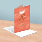 Carte 20 ans rêve en grand - draeger paris