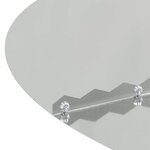 vidaXL adapté pour anneau d'arbre plat Argent Ø60 / 90 cm