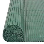 vidaXL Clôture de jardin double face 110x300 cm Vert