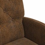 vidaXL Chaises de salle à manger 2 Pièces Marron 58 x 67 x 97 cm