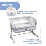 Berceau cododo dès la naissance hauteur réglable matelas inclus