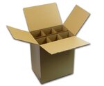 Lot de 5 cartons spécifiques pour expédier 6 bouteilles