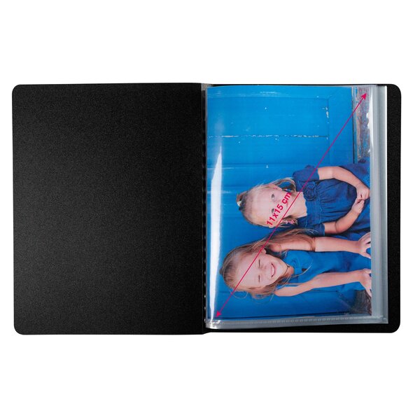 Protège-documents En Polypropylène Semi-rigide Opak 40 Vues - Pocket 11x15cm - Couleurs Assorties - X 20 - Exacompta