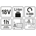 Yato scie alternative sans batterie 18v