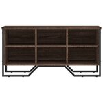 vidaXL Armoire à chaussures chêne marron 90x38x45 5 cm bois ingénierie