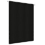 vidaXL Écran de balcon Noir 160x240 cm Tissu Oxford