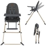 Chaise haute bébé  ultra compacte  légère  de la naissance à 3 ans  Beyond Graphite Eco