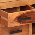 vidaXL Meuble TV 110x30x40 cm Bois solide