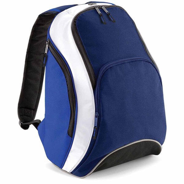 Sac à dos loisirs 21L - BG571 - bleu marine roi blanc