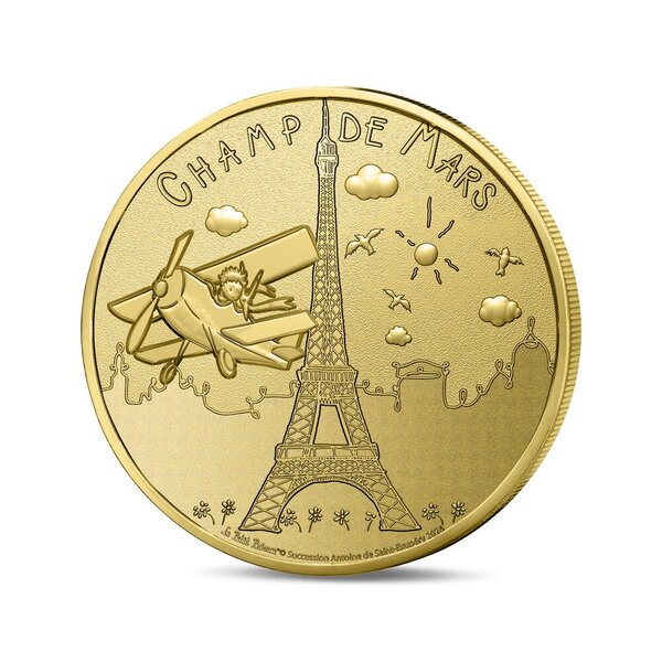 Le Petit Prince Mini-médaille Champ de Mars