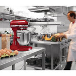 Batteur mélangeur professionnel k5 rouge - kitchenaid -  - acier inoxydable4 8264 x338x411mm