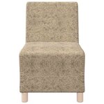 vidaXL Unité de Sofa Modulaire Sans Accoudoirs 2 Pièces Gris clair