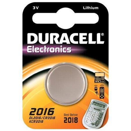 pile bouton lithium 'Electronics', 2016, en blister DURACELL