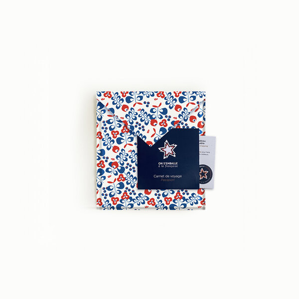 KIT Pochette cadeau réutilisable S Bleu Limoges