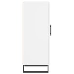 vidaXL Buffet blanc 34 5x34x90 cm bois d'ingénierie