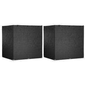 vidaXL Housses de balancelle 2 Pièces 12 œillets 220x177x220 cm PE