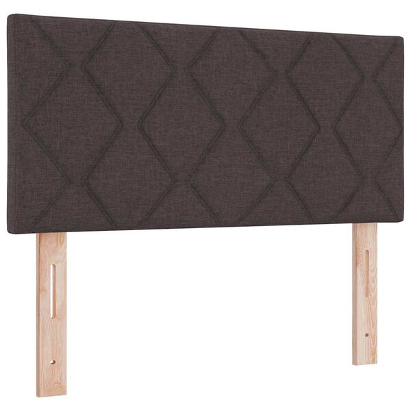 vidaXL Tête de lit Marron foncé 90 cm Cuir synthétique