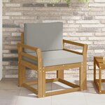 vidaXL 2 Pièce Ensemble de canapés d'extérieur Polyester