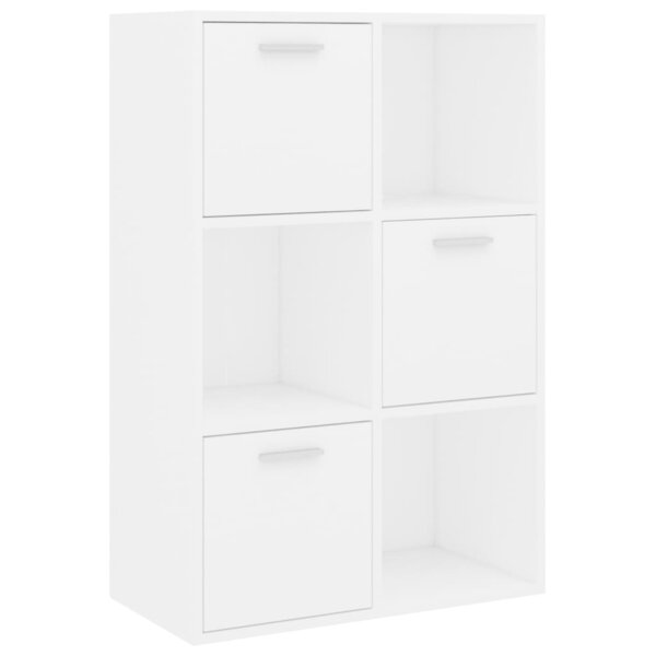vidaXL Armoire de rangement Blanc 60x29 5x90 cm Bois d'ingénierie