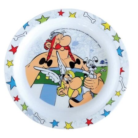 Fun House asterix assiette micro-ondable pour enfant