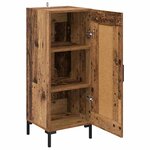 vidaXL Buffet Olden Bois Ancien 34 5 x 34 x 90 cm