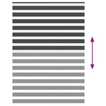 vidaXL Store zèbre noir 160x200 cm largeur du tissu 155 9 cm polyester