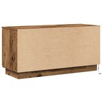 vidaXL Meuble TV Bois ancien 100x38x49 cm Bois d'ingénierie