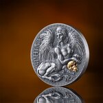 SPHINX The Great Greek Mythology 1 Once Argent Monnaie 1000 Francs Cameroon 2024