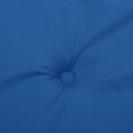 vidaXL Coussin de banc de jardin bleu royal 150x50x3 cm tissu oxford